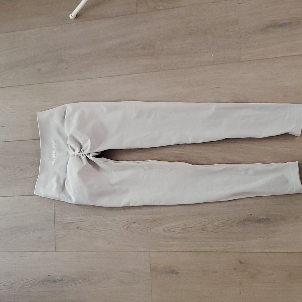 Alphalete Amplify Leggings Silver Sky Gray Small S